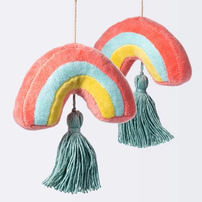 Rainbow Mobile Crib Toy - Cloud Island™ 2 Rainbow Mobile Crib Toy - Cloud Island™ - Image 2