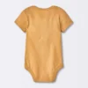 Baby 7pk Short Sleeve Bodysuit - Cloud Island™ Orange