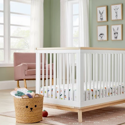 Woven Animal Round Storage Bin - Cloud Island™ Bear 1 Woven Animal Round Storage Bin - Cloud Island™ Bear