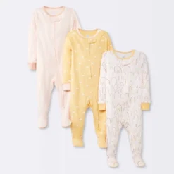 Baby Girls' 3pk Tight Fit Zip-Up Sleep N' Play - Cloud Island™ 17 Baby Girls' 3pk Tight Fit Zip-Up Sleep N' Play - Cloud Island™ -Cloud Island GUEST 32f2cf14 c7ee 44d2 bed4 0e5148f651d4