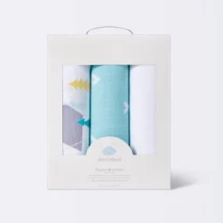 Muslin Swaddle Blankets Adventure Awaits 3pk - Cloud Island™ Light Blue 5 Muslin Swaddle Blankets Adventure Awaits 3pk - Cloud Island™ Light Blue -Cloud Island GUEST 34ef9cb0 c162 4737 b1c7 c8fd0aebe640