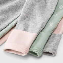 Baby Girls' 3pk Basic Romper - Cloud Island™ Green Preemie -Cloud Island GUEST 5ec3ce59 b118 4b05 99fe f17a39b0651a