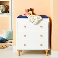 Changing Pad Cover Navy Chevron - Cloud Island™ Navy