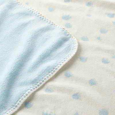 Plush Baby Blanket - Dinosaur Footprint - Cloud Island™ 2 Plush Baby Blanket - Dinosaur Footprint - Cloud Island™ - Image 2