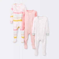 Baby Girls' 3pk Tight Fit Zip-Up Sleep N' Play - Cloud Island™ 16 Baby Girls' 3pk Tight Fit Zip-Up Sleep N' Play - Cloud Island™ -Cloud Island GUEST 94b647b5 692f 4f50 8755 4b10b31fbc94 1