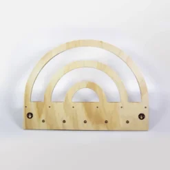 Rainbow Wooden Shelf Natural Wood - Cloud Island™ 6 Rainbow Wooden Shelf Natural Wood - Cloud Island™ -Cloud Island GUEST a8297965 1e9c 4746 af81 f91a57183ecc