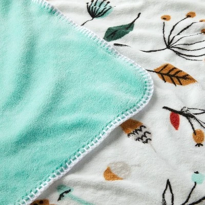 Plush Baby Blanket - Foliage - Cloud Island™ 2 Plush Baby Blanket - Foliage - Cloud Island™ - Image 2
