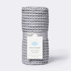 Waffle Blanket - Cloud Island™ Gray 5 Waffle Blanket - Cloud Island™ Gray -Cloud Island GUEST bfef27b0 db6f 47a0 ace1 497a2b2b1411