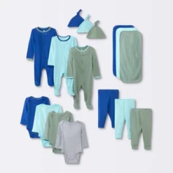 Baby Boys' Layette Gifting Bundle - Cloud Island™ Blue -Cloud Island GUEST eab3b978 0d75 42c8 82cd e8b1336c5000