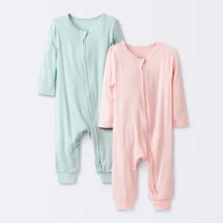 Baby Girls' 2pk Premium Romper - Cloud Island™ -Cloud Island GUEST ee1fd830 5397 4a6e 9483 6230454733f3